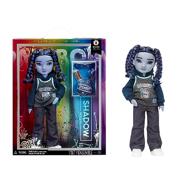 Rainbow High Shadow High Serie 3 - Oliver Ocean - Blaue Modepuppe - Junge - Modisches Outfit und mehr als 10 Bunte Spielaccessoires - Ideal für Kinder von 4-12 Jahren und Sammler im Sale